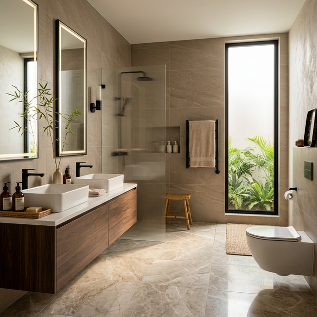 Phòng tắm cao cấp